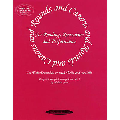 Alfred Rounds and Canons for Viola Ensemble (Book)