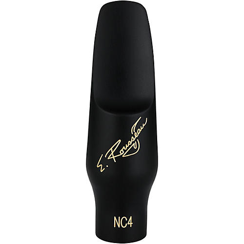 E. Rousseau Rousseau Alto Saxophone Mouthpiece, Classic, NC 4 Black