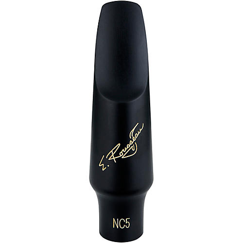 E. Rousseau Rousseau Baritone Saxophone Mouthpiece, Classic, NC 4 Black