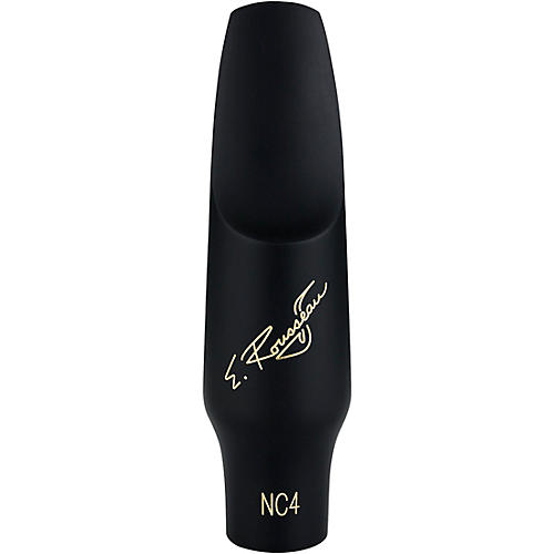 E. Rousseau Rousseau Tenor Saxophone Mouthpiece, Classic, NC 4 Black