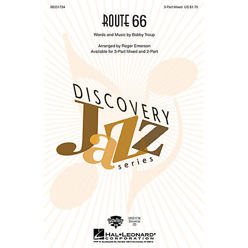 Hal Leonard Route 66 3-Part Mixed arranged by Roger Emerson