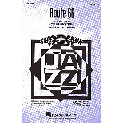 Hal Leonard Route 66 SATB arranged by Kirby Shaw