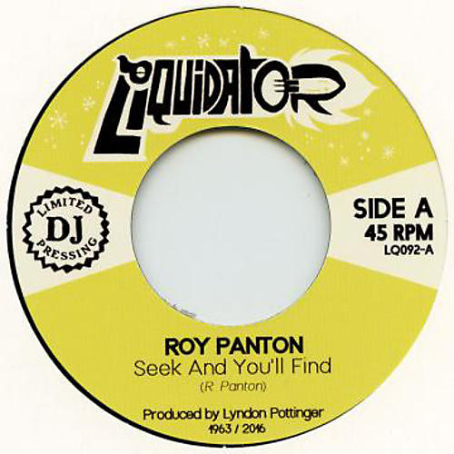 Roy Panton - Seek & You'Ll Find