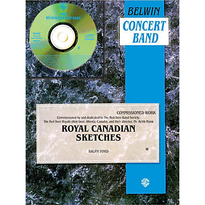 Alfred Royal Canadian Sketches Concert Band Grade 3 Set