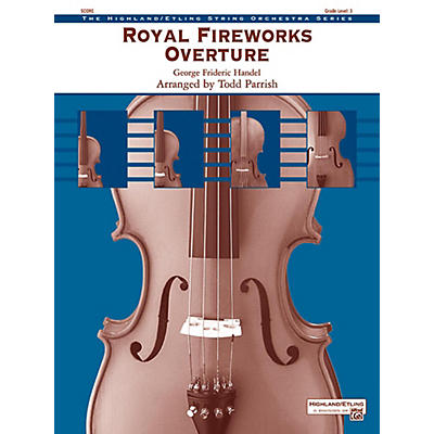 Alfred Royal Fireworks Overture String Orchestra Grade 3