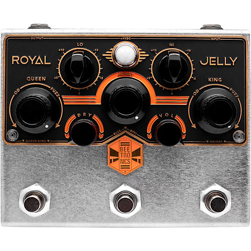 Beetronics FX Royal Jelly Royal Series Overdrive Fuzz Effects Pedal Condition 1 - Mint