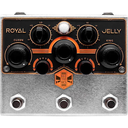 Beetronics FX Royal Jelly Royal Series Overdrive Fuzz Effects Pedal