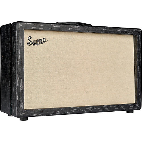 Supro Royale 1933r 2x12 Guitar Tube Combo Amp Condition 1 - Mint Black Scandia