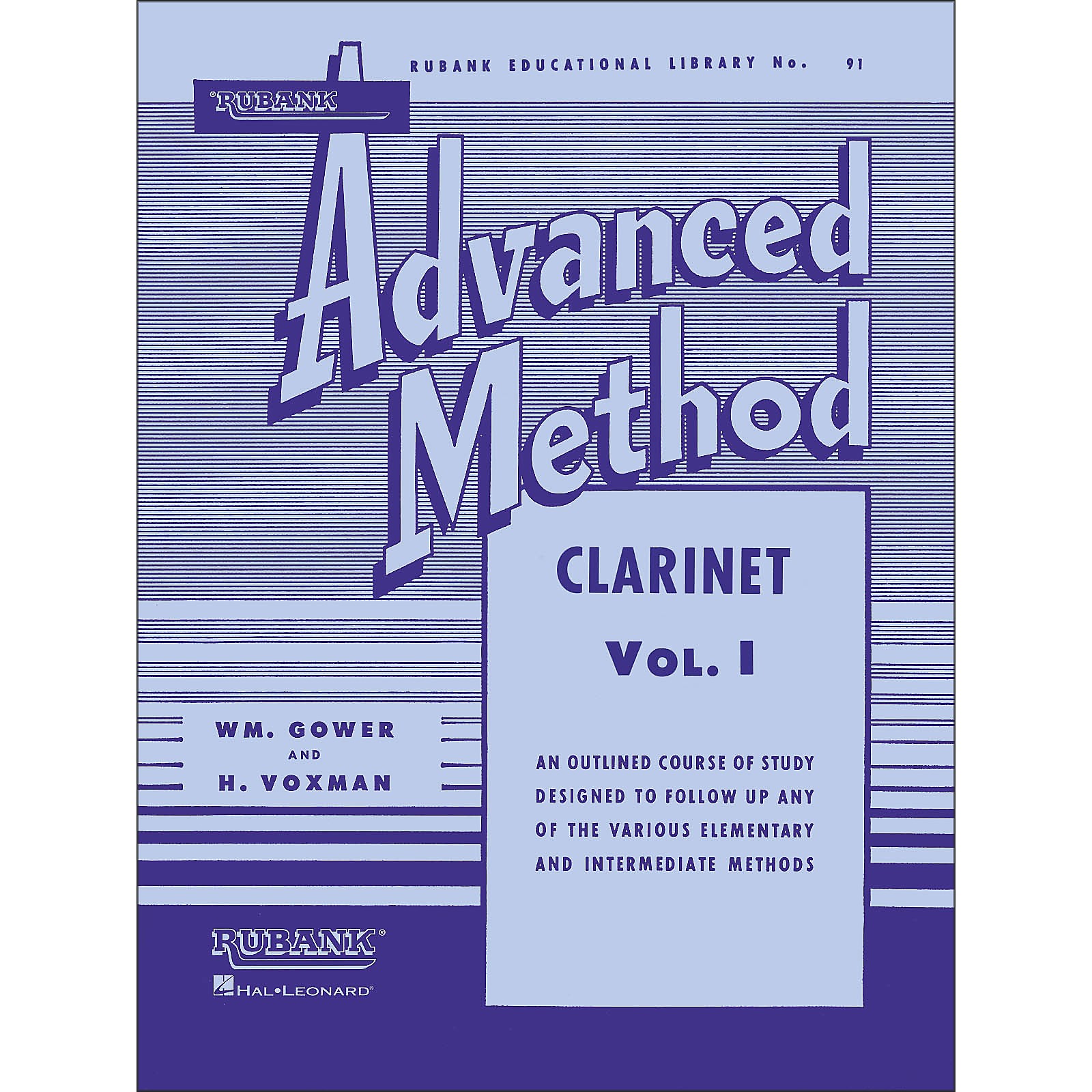 Hal Leonard Rubank Advanced Method for Volume 1 Musician's