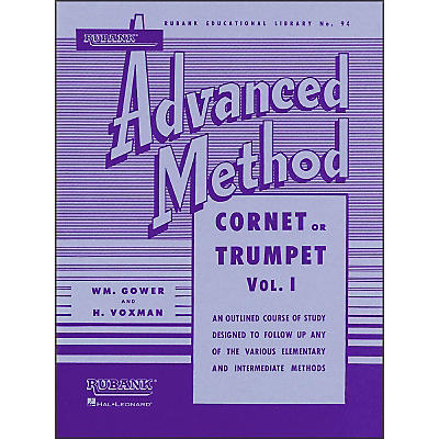 Hal Leonard Rubank Advanced Method for Cornet Or Trumpet Volume 1