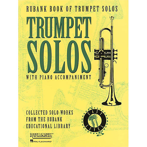Rubank Book Of Trumpet Solos Easy Level with Piano Accompaniment