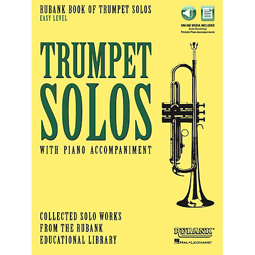 Hal Leonard Rubank Book of Trumpet Solos - Easy Level Book/Audio Online
