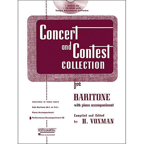 Rubank Concert And Contest For Baritone - Accompaniment CD