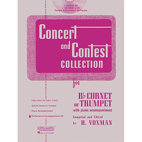 Rubank Concert And Contest For Trumpet/Cornet - Accompaniment CD