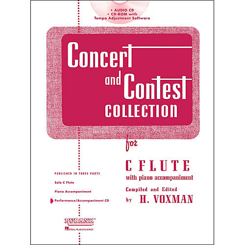 Rubank Concert and Contest Collection for Flute - Accompaniment CD
