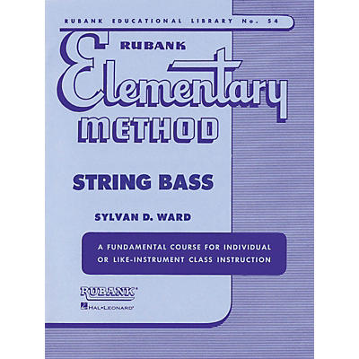 Hal Leonard Rubank Elementary Method - String Bass