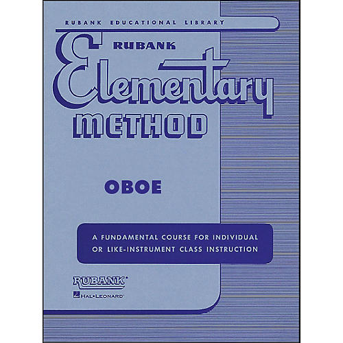 Hal Leonard Rubank Elementary Method Oboe