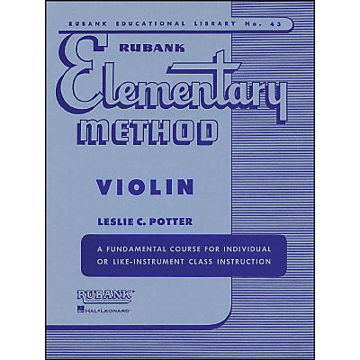 Hal Leonard Rubank Elementary Method Violin