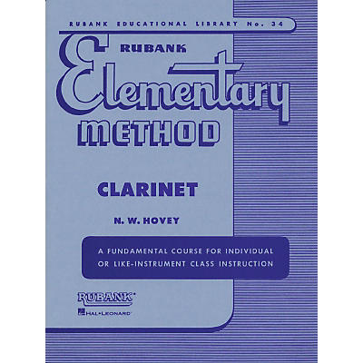 Hal Leonard Rubank Elementary Method for Clarinet