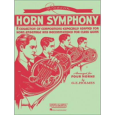Hal Leonard Rubank Horn Symphony Arranged for Four Horns