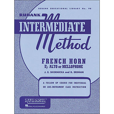 Hal Leonard Rubank Intermediate Method French Horn F Or E Flat