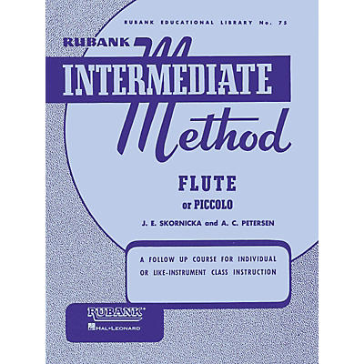 Hal Leonard Rubank Intermediate Method for Flute or Piccolo
