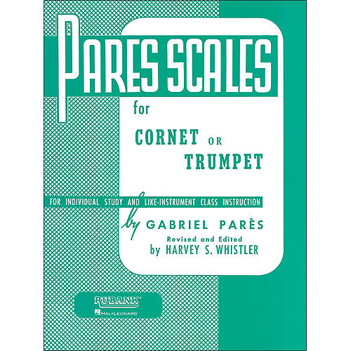 Rubank Pares Scales - Coronet, Trumpet Or Baritone