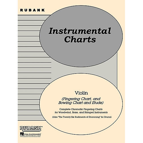 Rubank Position/Bowing Charts - Violin Method Series