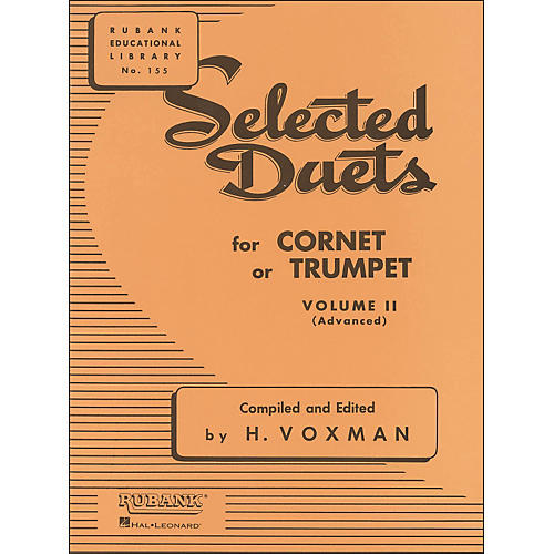 Rubank Selected Duets for Cornet Or Trumpet Vol 2