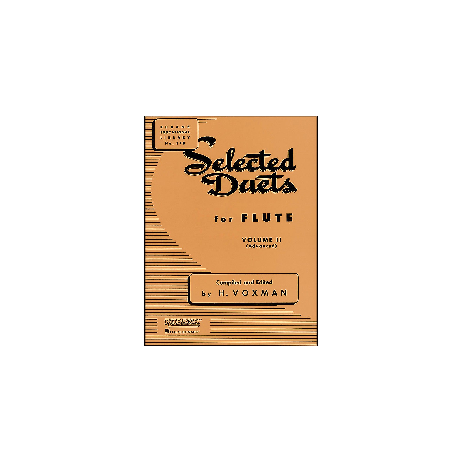 Hal Leonard Rubank Selected Duets for Flute Vol 2 Advanced Musician's Friend