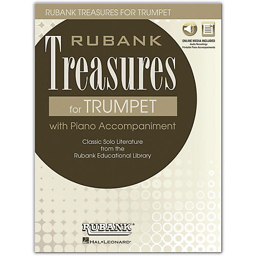 Rubank Treasures for Trumpet Book/Online Audio