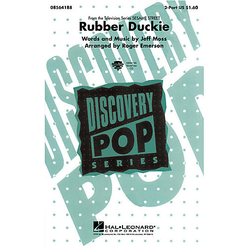 Hal Leonard Rubber Duckie 2-Part by Ernie arranged by Roger Emerson