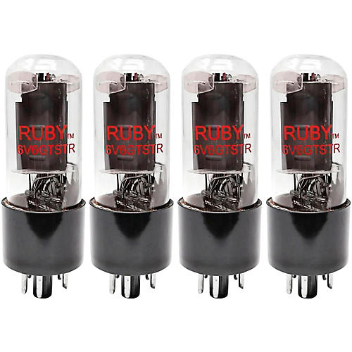 Ruby Ruby 6V6GTSTR Power Vacuum Tube Matched Quad