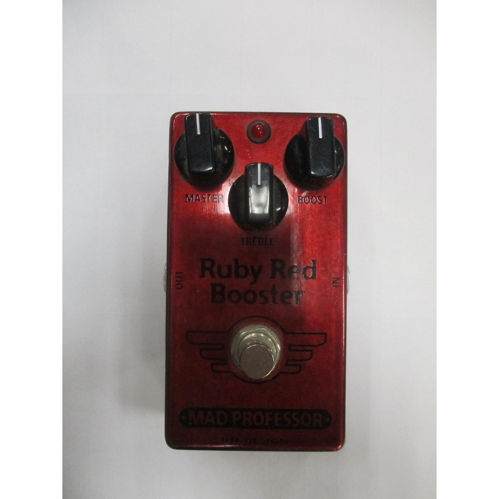 Used Mad Professor Ruby Red Booster Effect Pedal | Musician's Friend