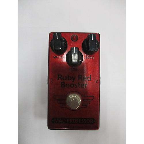 Ruby Red Booster Effect Pedal