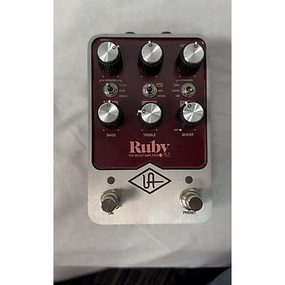 Universal Audio Ruby Top Boost Amp 63' Guitar Preamp