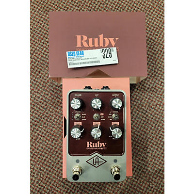 Universal Audio Ruby Top Boost Amplifier '63 Guitar Preamp