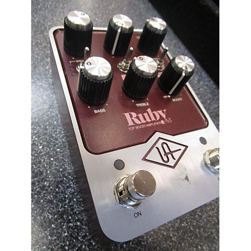 Universal Audio Ruby Top Boost Amplifier Effect Pedal