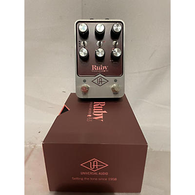 Universal Audio Ruby Top Boost Amplifier Pedal