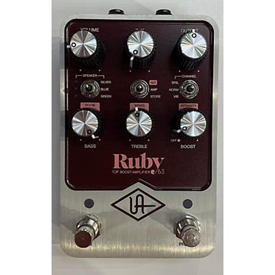 Universal Audio Ruby Top Boost Guitar Preamp