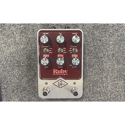 Universal Audio Rudy UAFX '63 TOP BOOST Effect Pedal