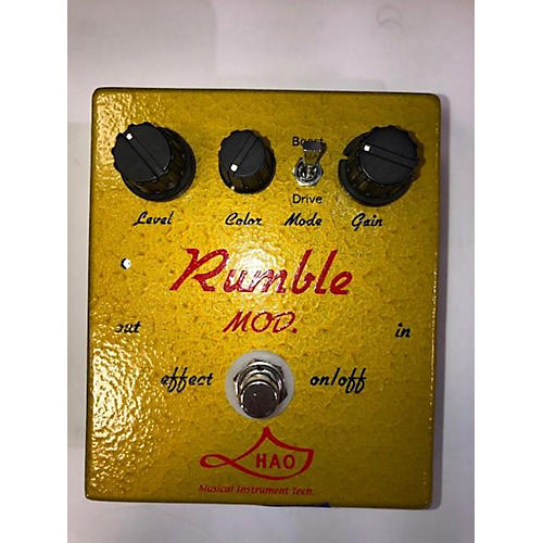 Hao Rumble Mod Effect Pedal | Musician's Friend