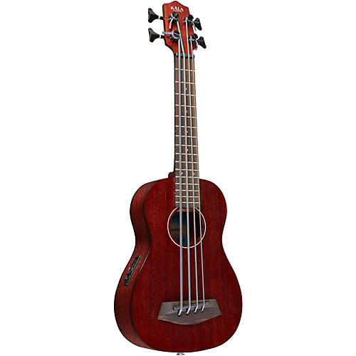 Kala Rumbler Fretted Acoustic-Electric U-Bass Natural Mahogany