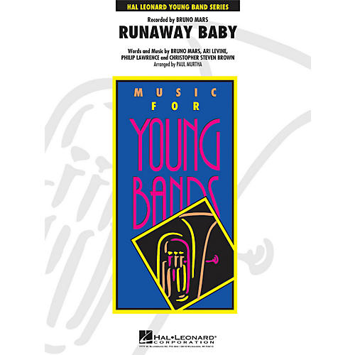 Hal Leonard Runaway Baby - Young Concert Band Series Level 3