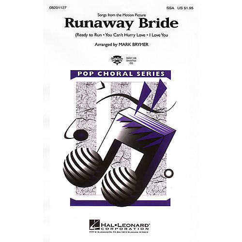 Hal Leonard Runaway Bride (Medley) SSA arranged by Roger Emerson