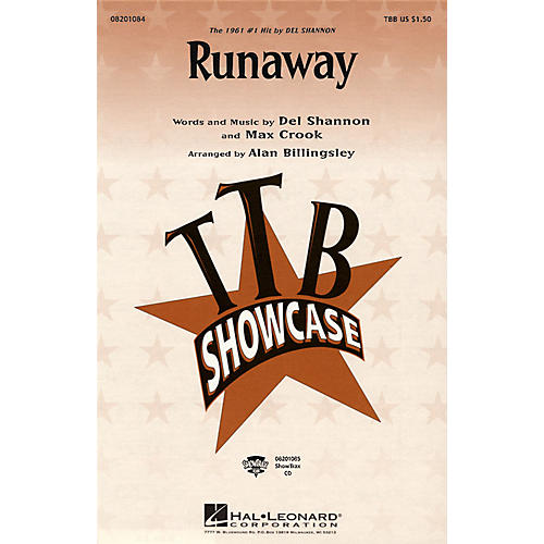 Hal Leonard Runaway ShowTrax CD by Del Shannon Arranged by Alan Billingsley