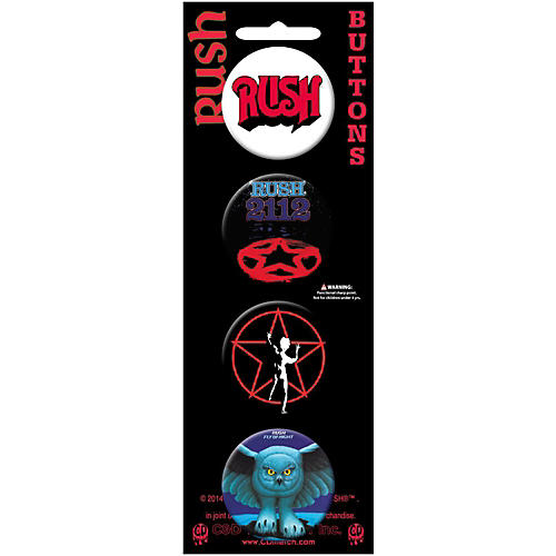 Rush Button Set (4 Piece)