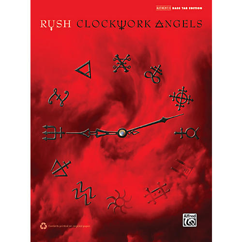 Rush Clockwork Angels Bass TAB Book