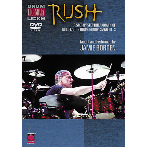 Cherry Lane Rush Legendary Licks for Drums DVD