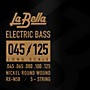LaBella Rx Series Nickel 5-String Electric Bass Strings 45 - 125